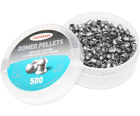 Пуля пневм. Люман Domed pellets 4.5мм. 0,57гр. 500шт.