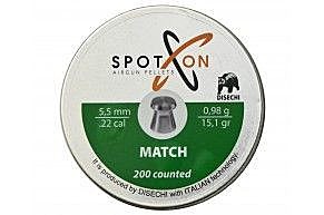 Пуля пневм. Spoton Match 5.5мм. 0.98 гр. 200шт.