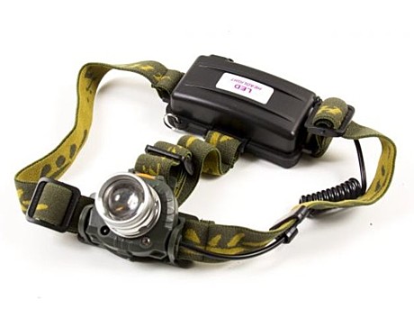 Налобный фонарь SibRay NK-G604 Sensor (zoom) XP-E R3
