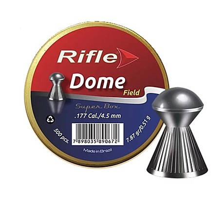 Пуля пневм. Rifle Field Series Dome 4.5мм. 0.51 гр. 500шт.