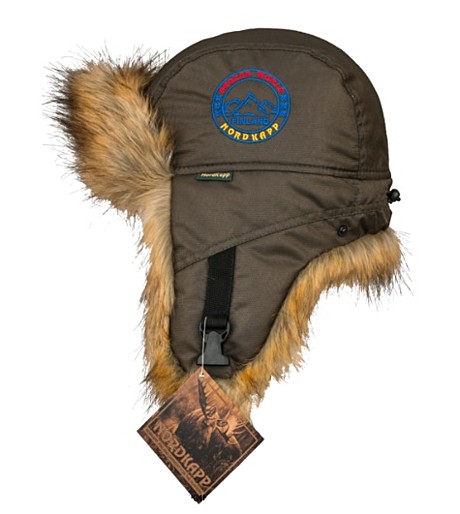 Шапка-ушанка NordKapp Malselv Frosen World Хаки арт. 545
