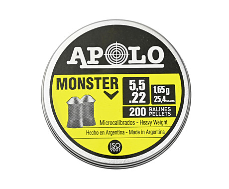 Пуля пневм. Apolo Monster 5.5мм. 1.6 гр. 200шт.