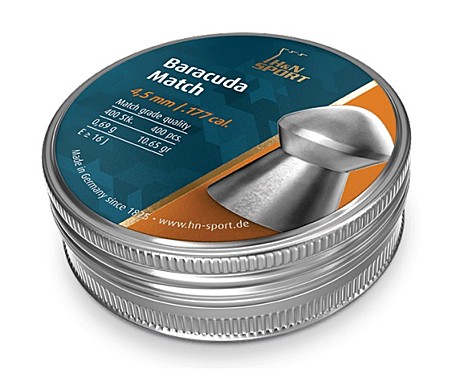 Пуля пневм. H&N Baracuda Match 4.5мм. 0,69гр. 400шт.