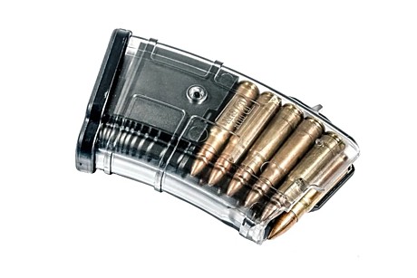 Магазин PufGun SG 7,62*39 Сайга 10м. прозр.