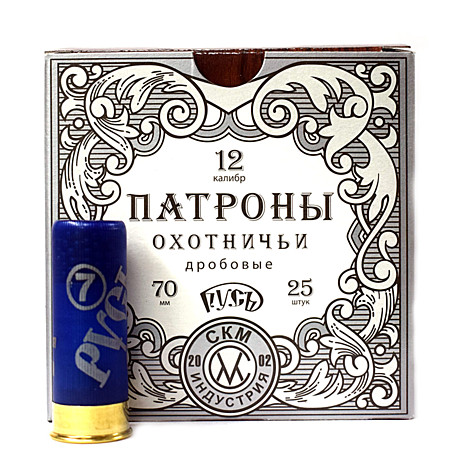 Патрон СКМ Индустрия 12/70 33гр 