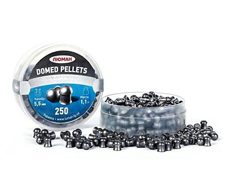 Пуля пневм. Люман Domed Pellets 5.5мм. 1,1гр. 250шт.