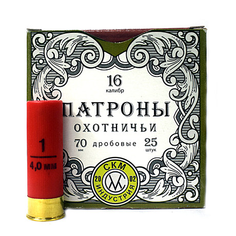 Патрон СКМ Индустрия 16/70 30гр №1