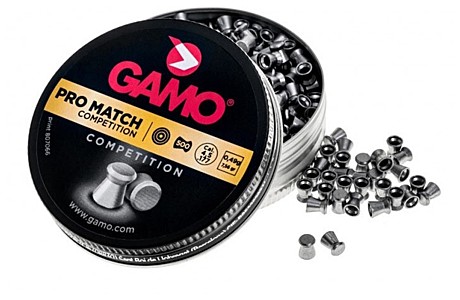 Пуля пневм. Gamo Pro-Match 4.5мм. 0,49гр. 500шт.