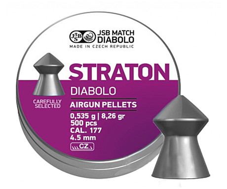 Пуля пневм. JSB Straton 4.5мм. 0,535гр. 500шт.