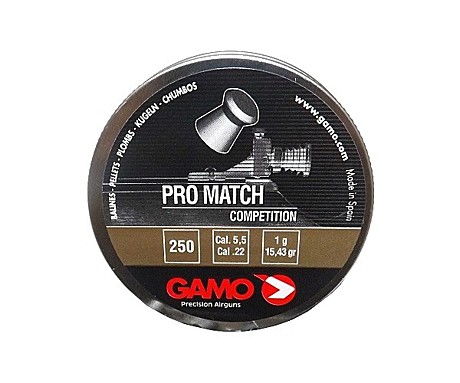 Пуля пневм. Gamo Pro-Match 5.5мм. 1,00гр. 250шт.