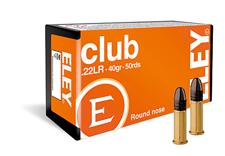 Патрон 22LR ELEY Club 40gr.