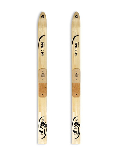 Лыжи Лесные деревянные 185см.