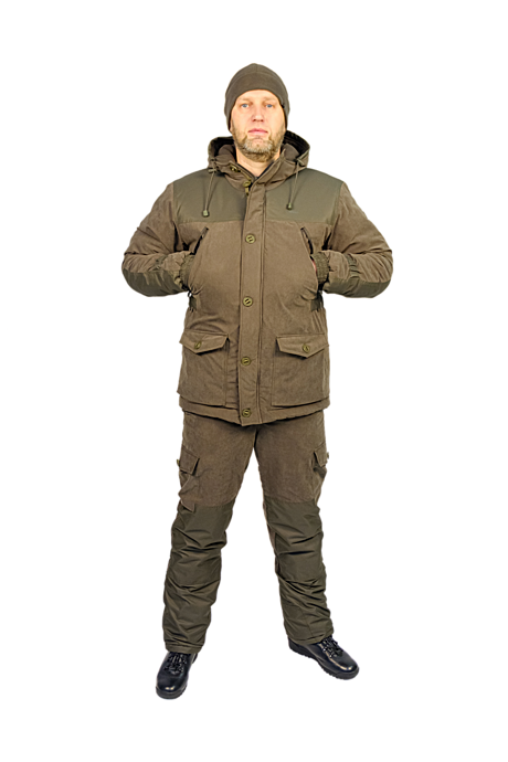 Костюм зимний WERWOLF Беркут Коричневый арт. 423-016  (размер 60-62/182-188)