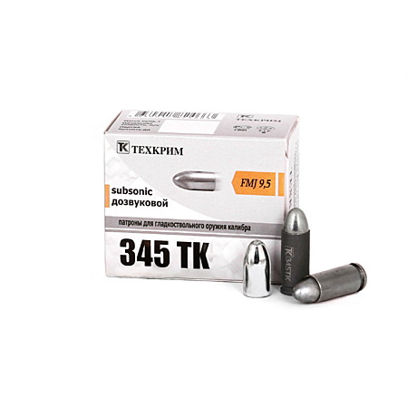 Патрон Техкрим 345 ТК FMJ 9,5 гр.