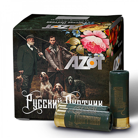 Патрон Азот 12/70 Русский охотник 32гр Б/К №5