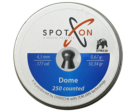 Пуля пневм. Spoton Dome 4.5мм. 0.67 гр. 250шт.